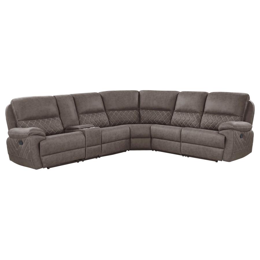 Variel Modular Sectional Armless Chair Brown – Lindor Furniture